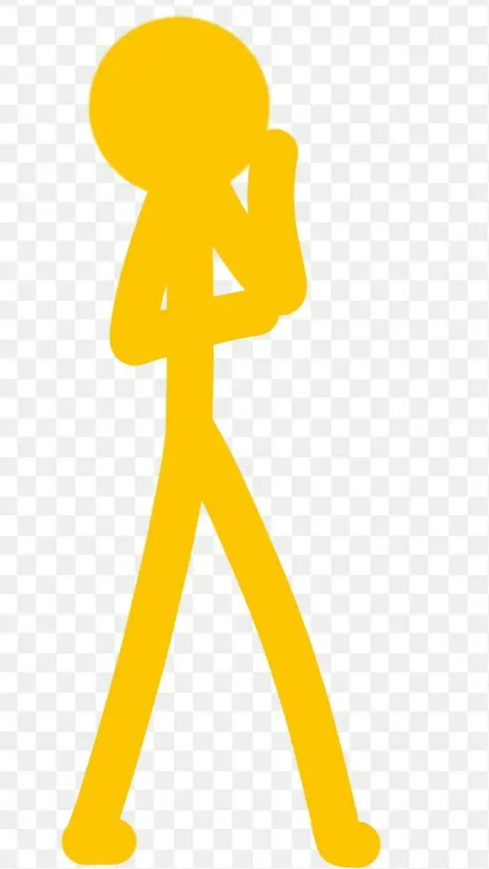 ai character: yellow  background