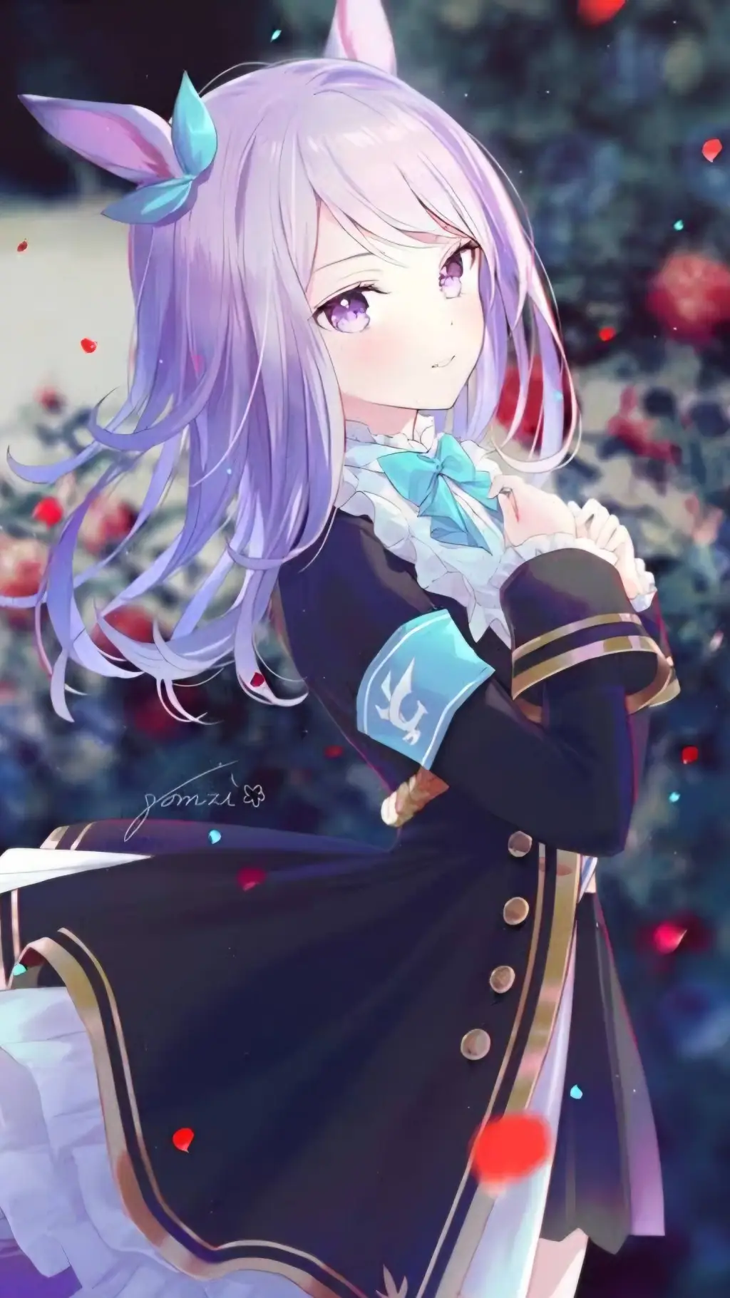 ai character: Mejiro Mcqueen background