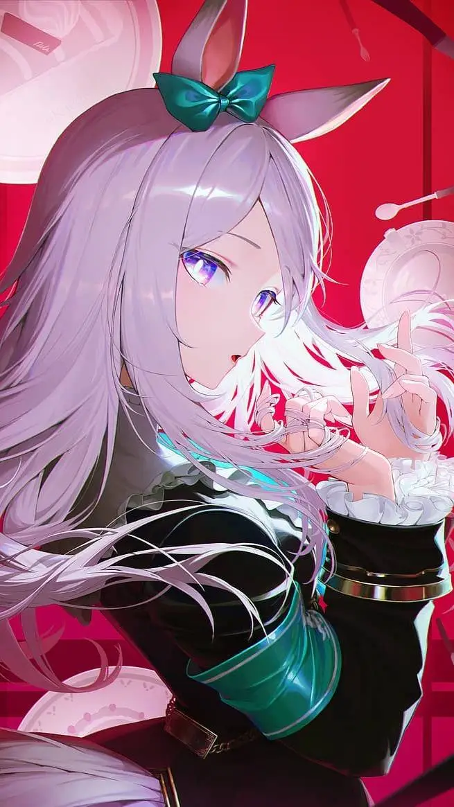 ai character: Mejiro Mcqueen background