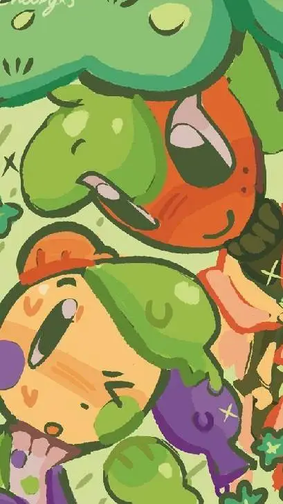 ai character: Berryfunny background