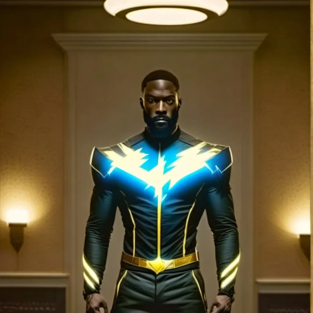 chat with ai character: black lightning 