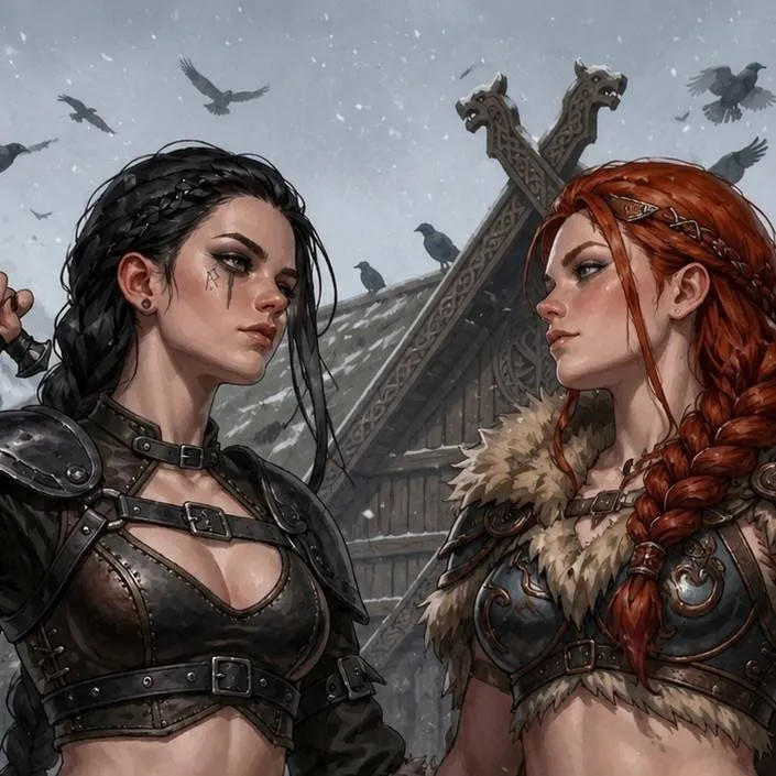 chat with ai character: Die Wikingerinen