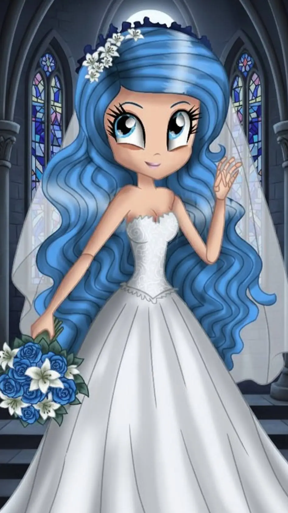 ai character: Emily corpse  background