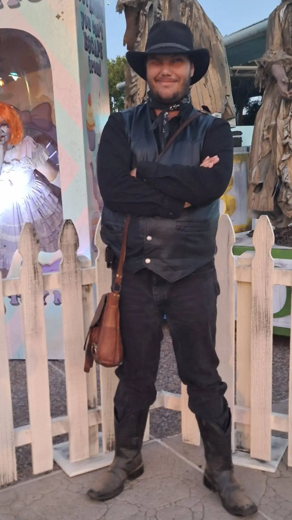 ai character: Johnny Collins  background