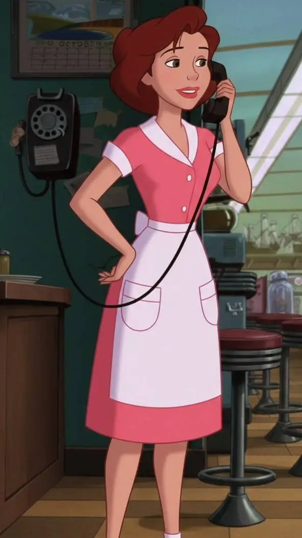 ai character: Annie hughes  background