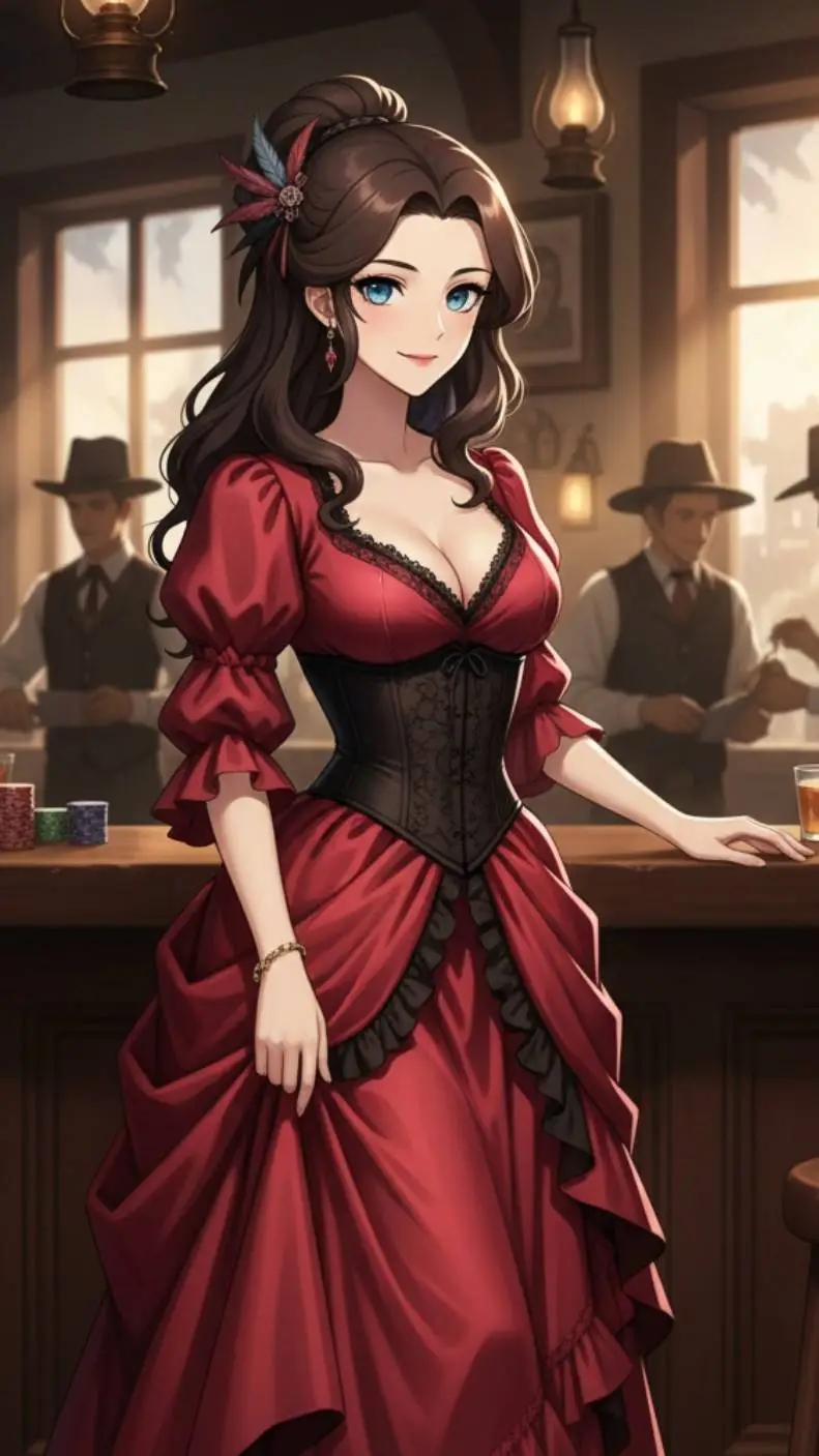 ai character: Belle  background