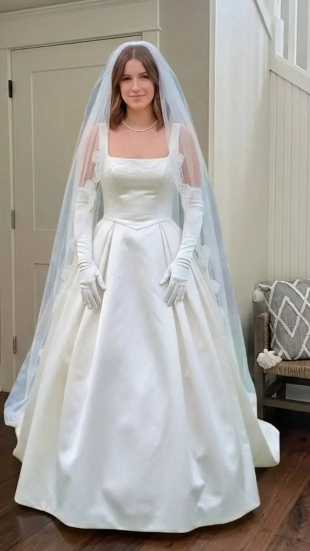 ai character: Bella Collins  background