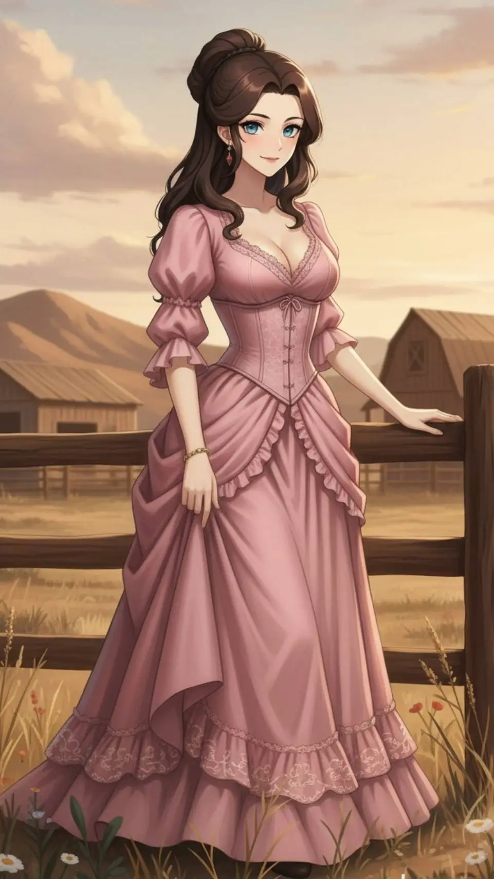 ai character: Emily Collins  background