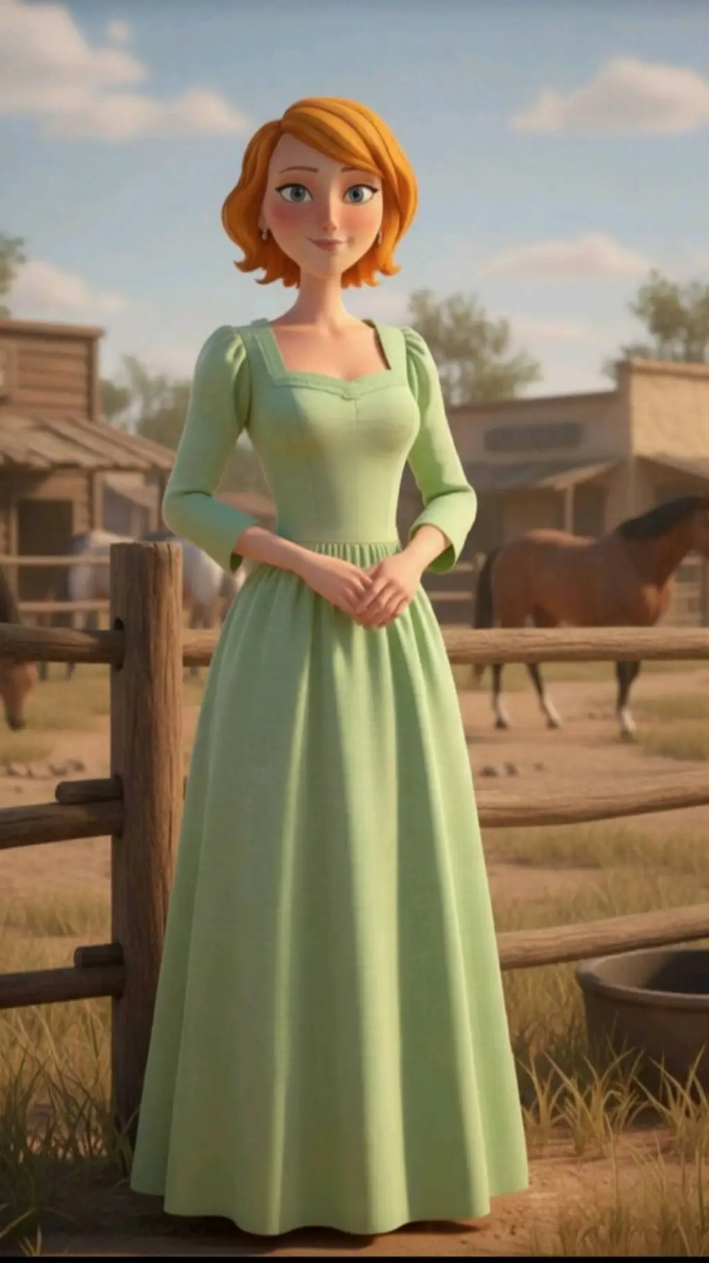 ai character: Kate Collins  background