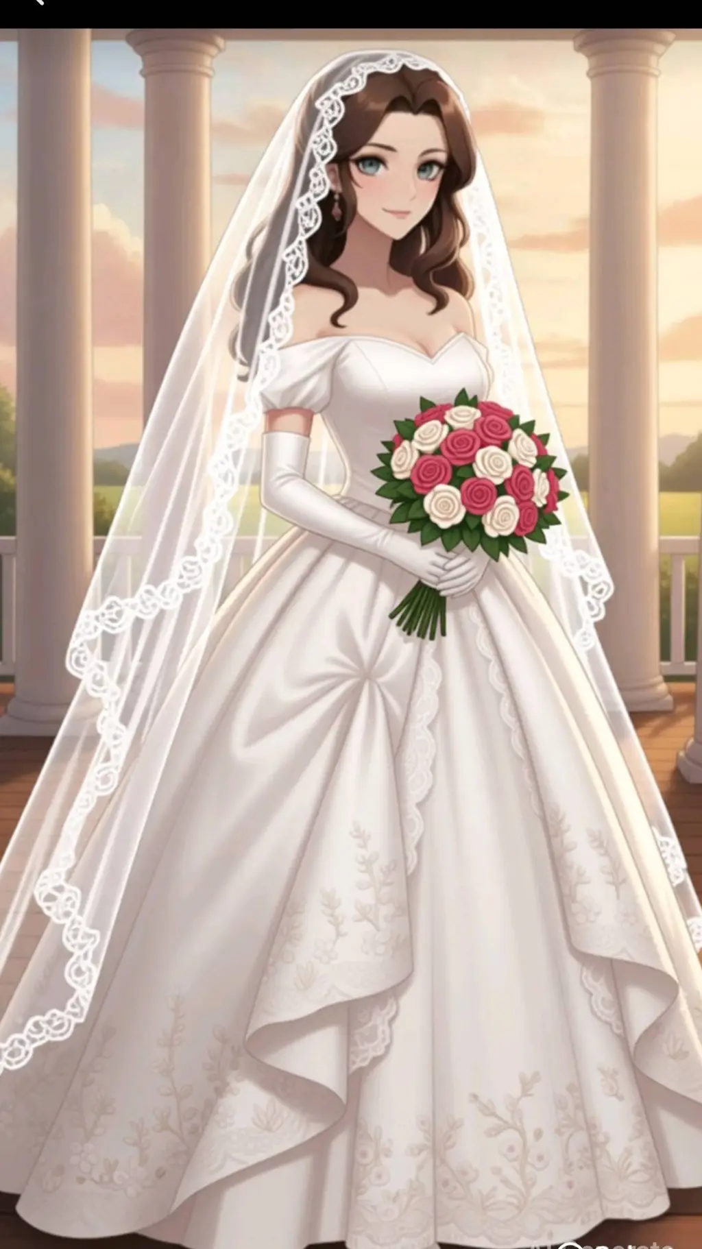 ai character: Emily Collins  background