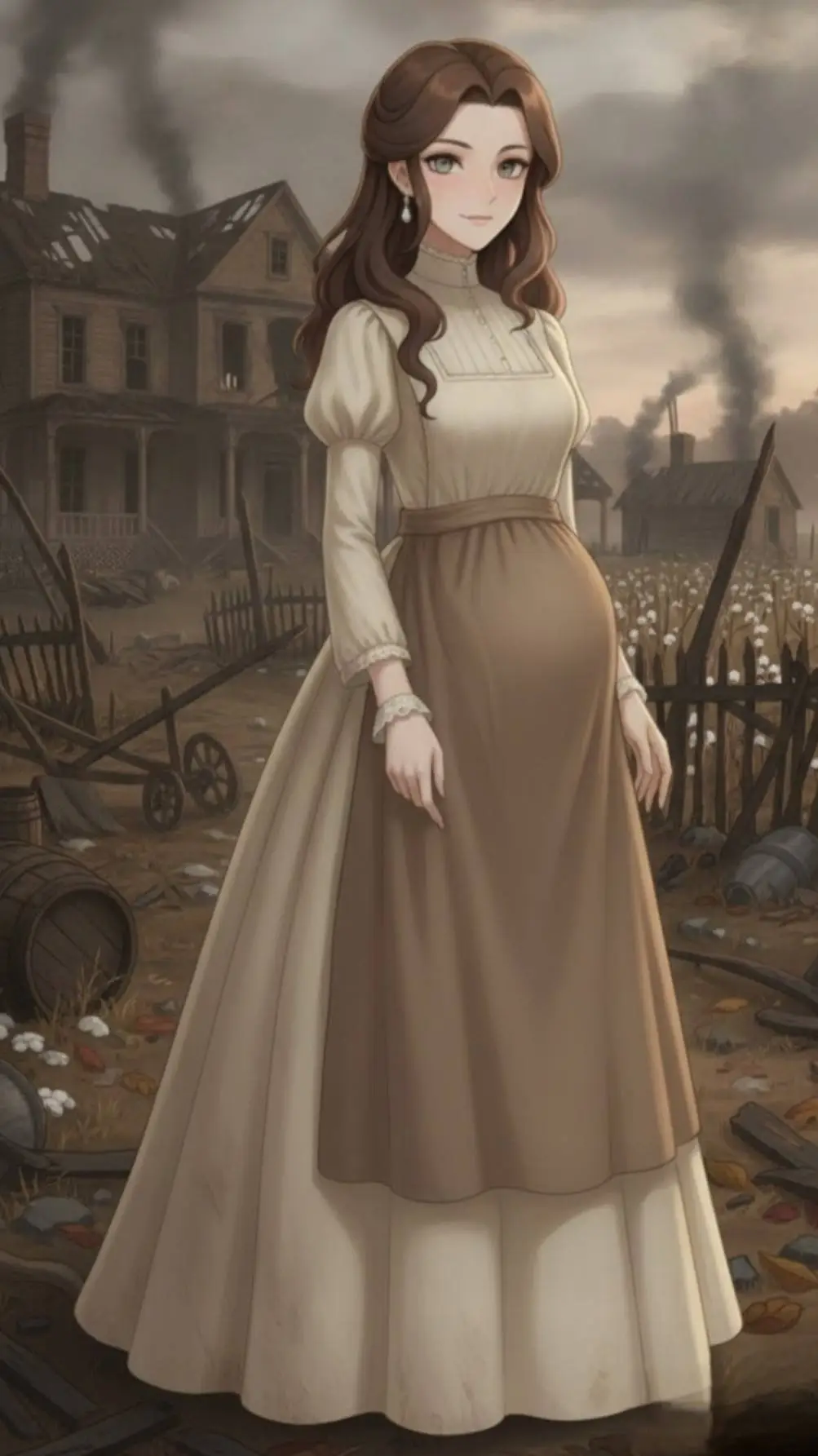 ai character: Emily Collins  background