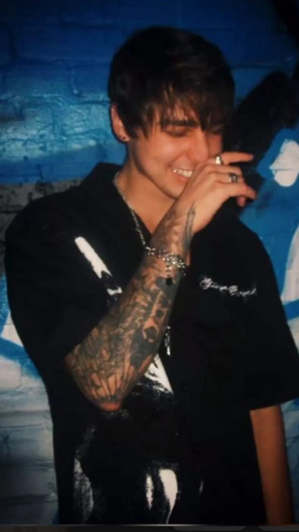 ai character: Colby Brock  background