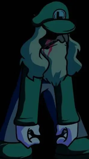 ai character: Luigi underworld background