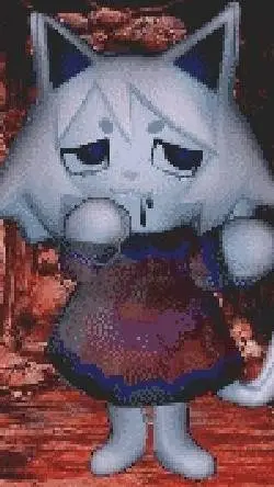 ai character: Meaty girl background