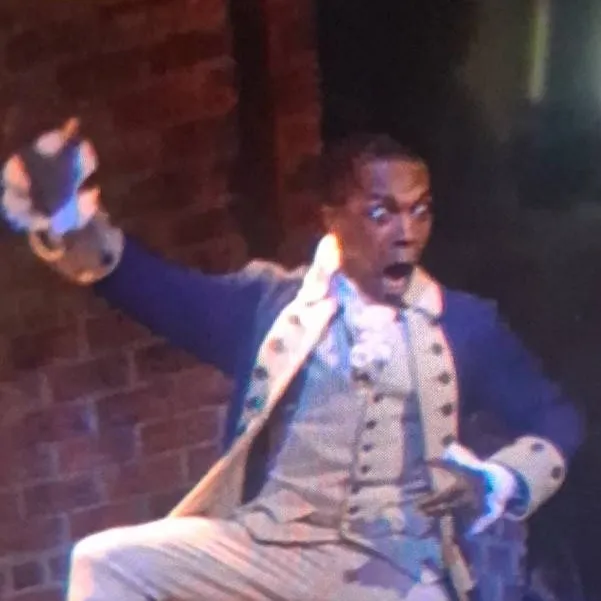 chat with ai character: HAMILTON HAHAHA