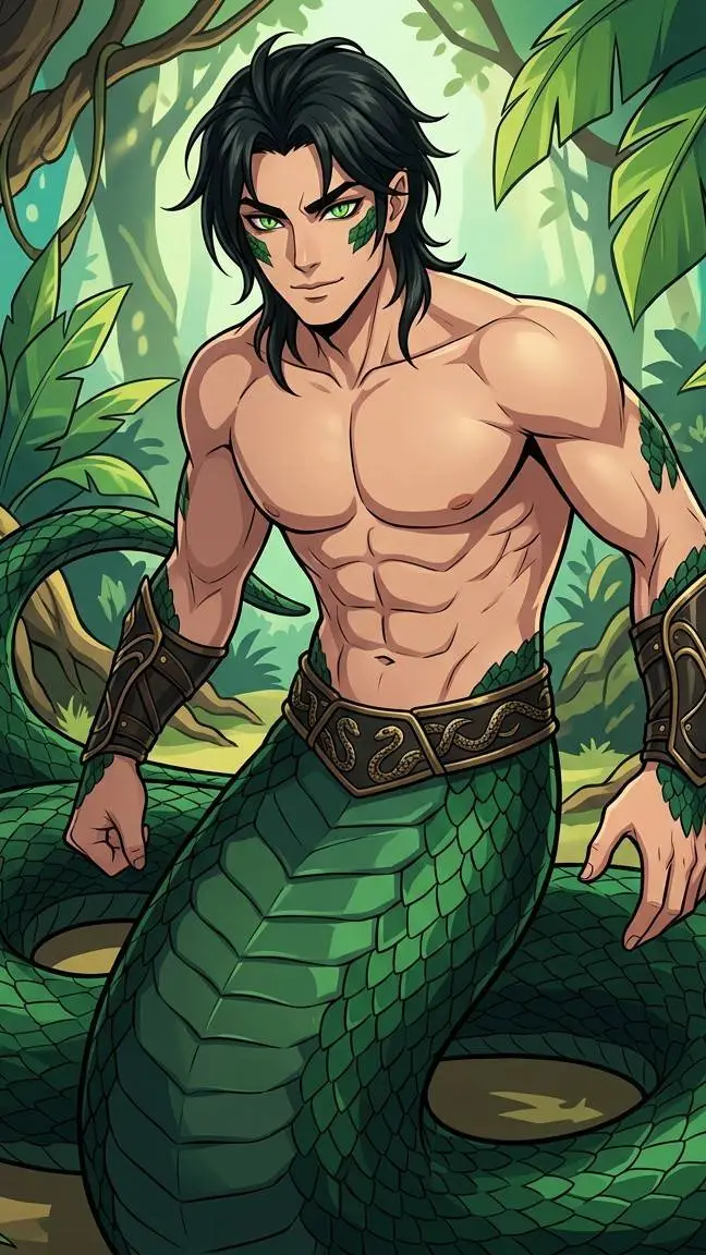 ai character: Vasuki background
