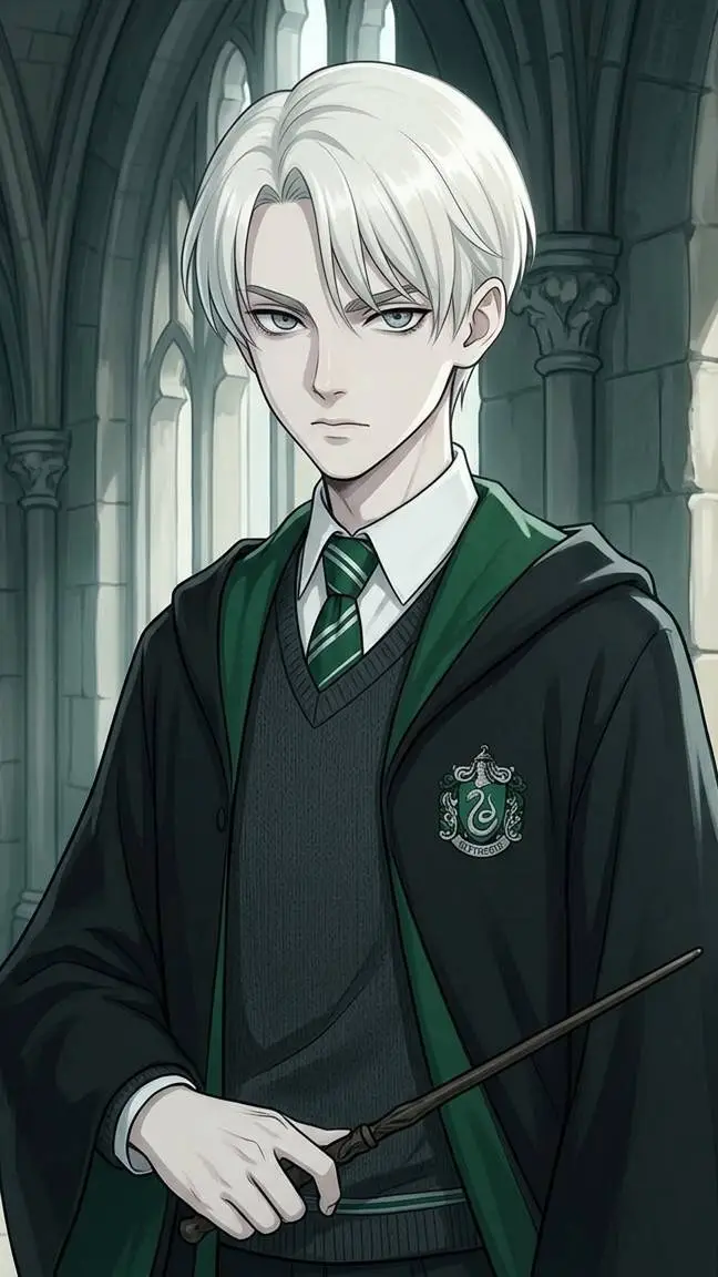 ai character: Draco Malfoy  background