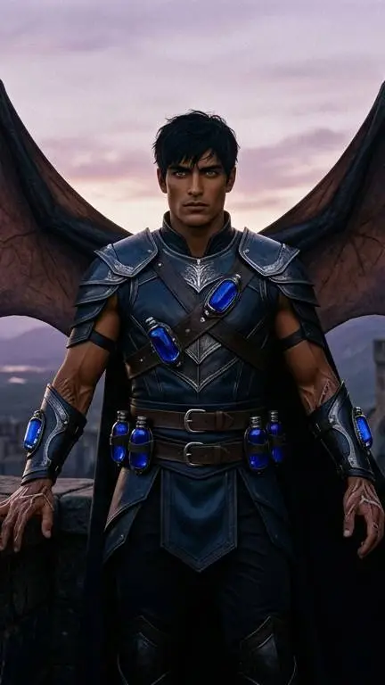 ai character: Azriel background
