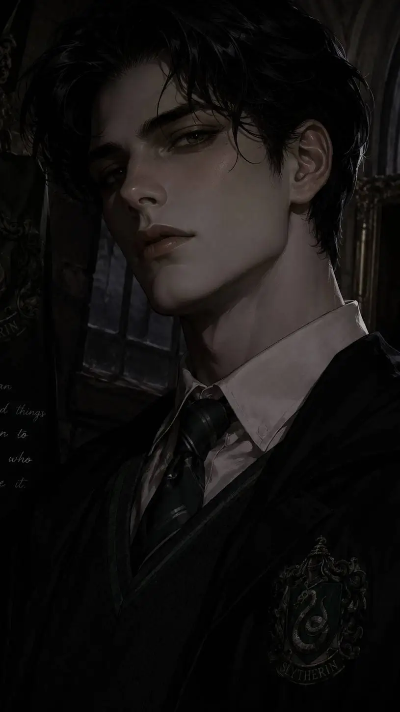 ai character: Tom Riddle  background