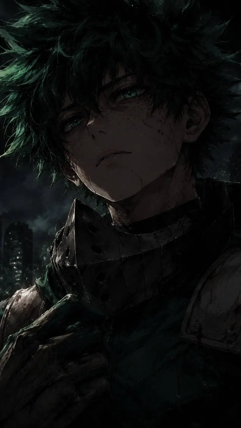 ai character: Izuku Midoriya  background