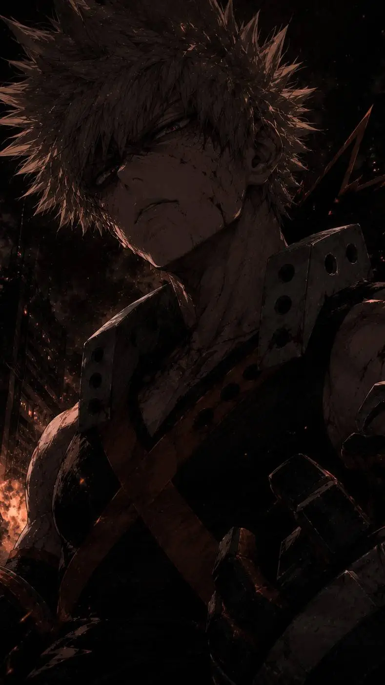 ai character: Bakugo Katsuki  background