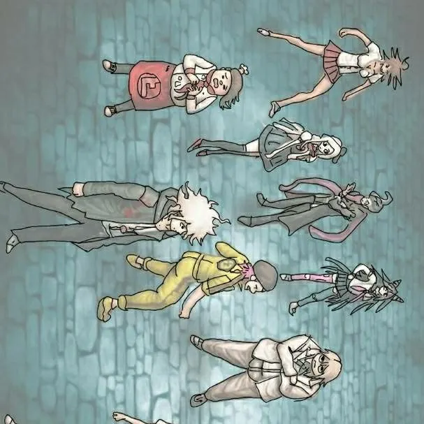 chat with ai character: DR2 Gay school😌