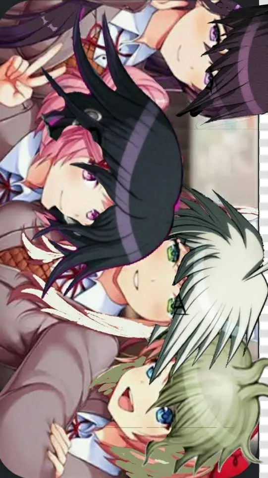 ai character: Ddlc Danganronpav3 background