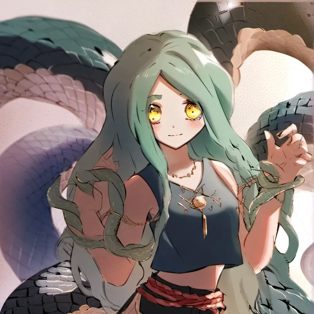 chat with ai character: Medusa