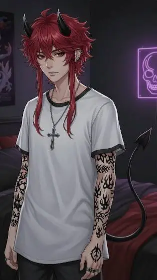 ai character: Phoenix  background