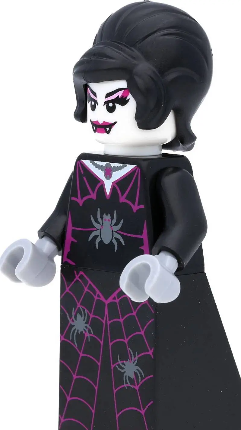 ai character: lego spider lady  background