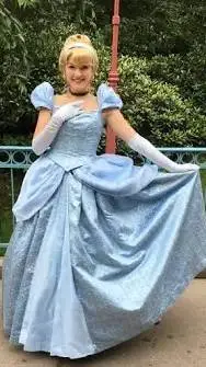 ai character: cinderella background