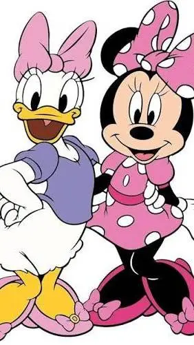 ai character: daisy and minnie background