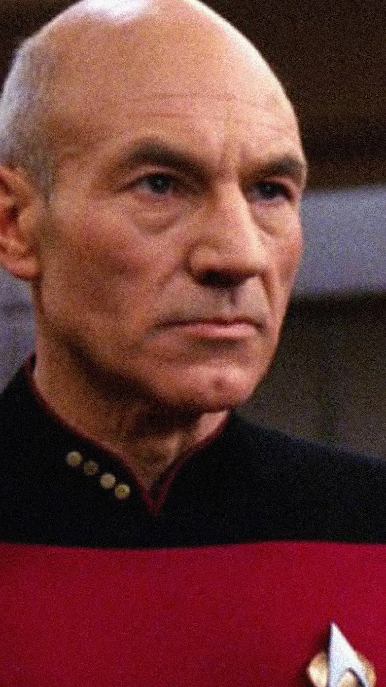 ai character: Patrick Stewart background