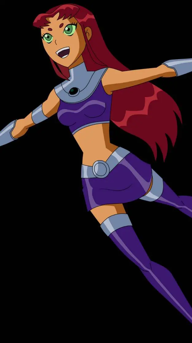 ai character: Starfire  background
