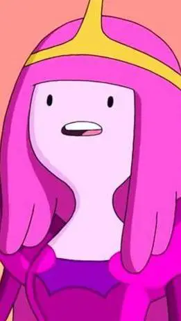 ai character: princess bubblegum background