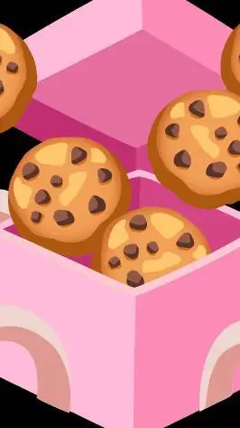 ai character: strawberrydog background