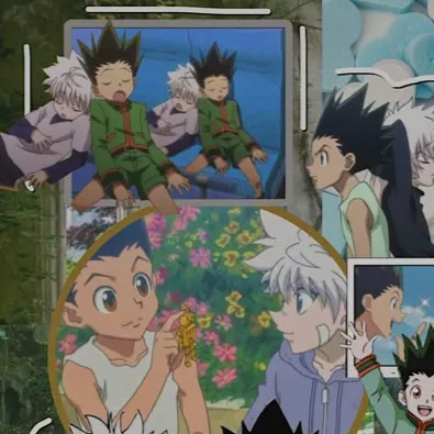 chat with ai character: Gon x killua💚🤍