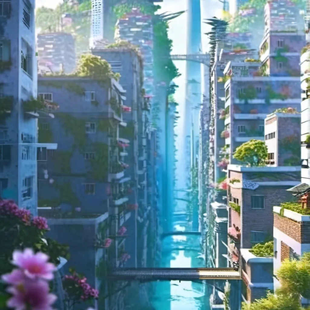 chat with ai character: City in the sky