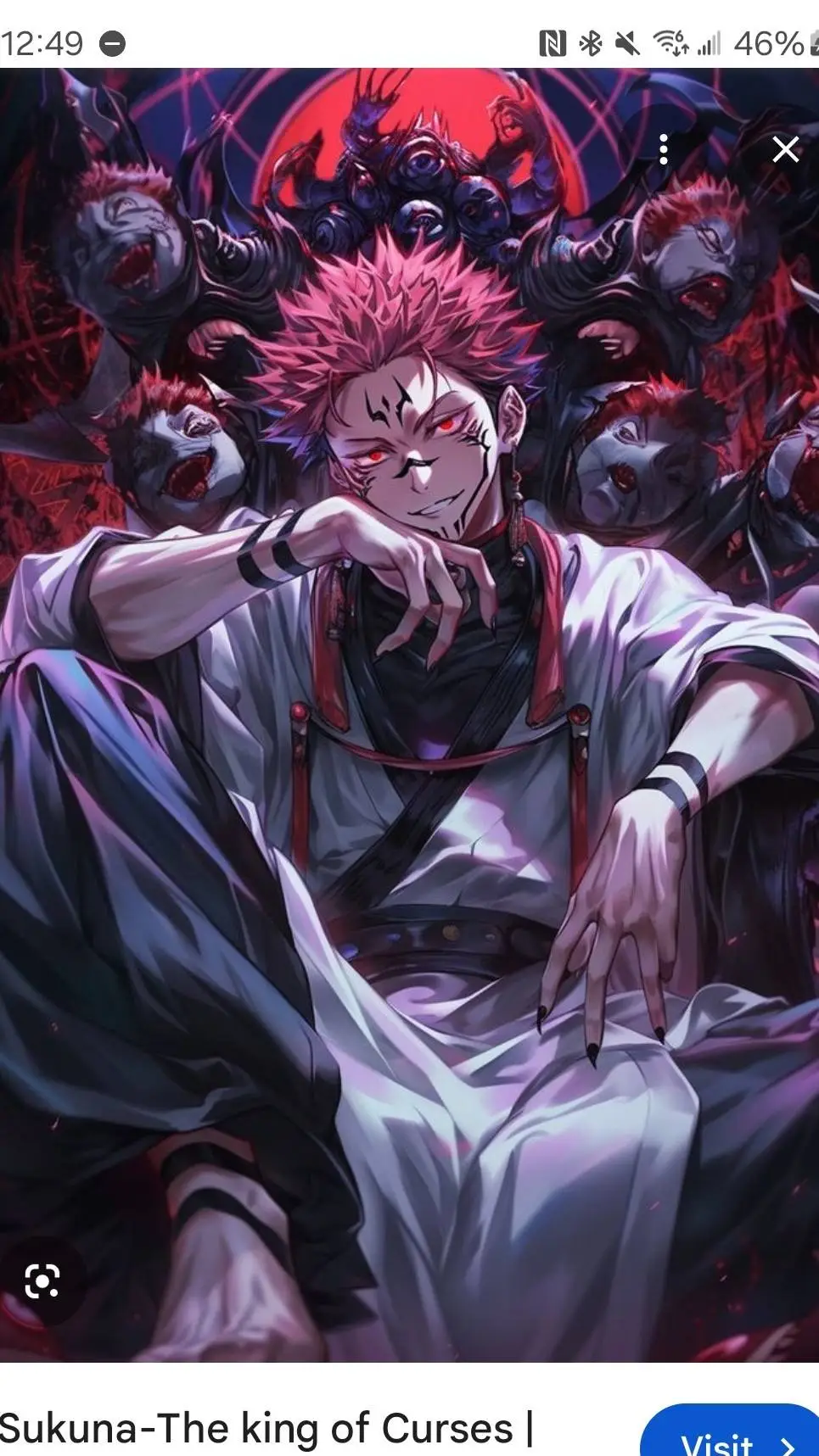 ai character: Sukuna  background