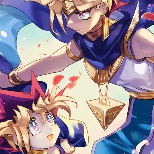 chat with ai character: Yugi & Atem.
