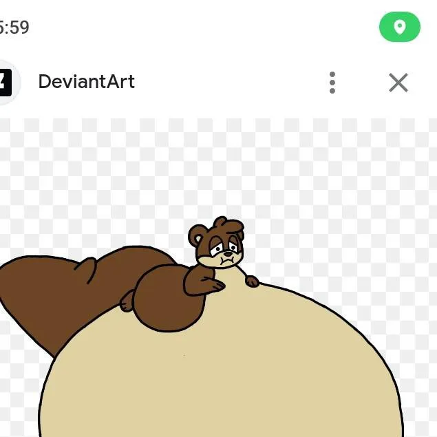 chat with ai character: fat otter