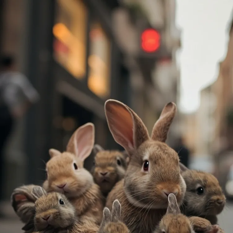 chat with ai character: homeless bunny 