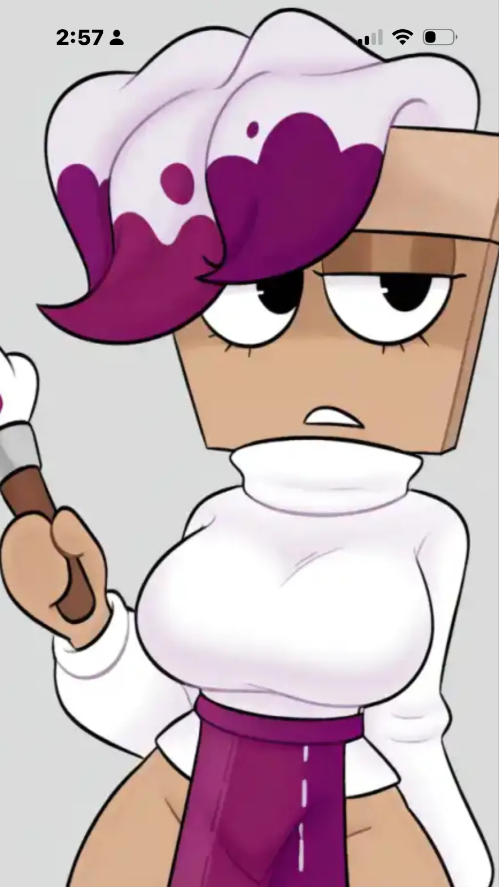 ai character: Brusha background