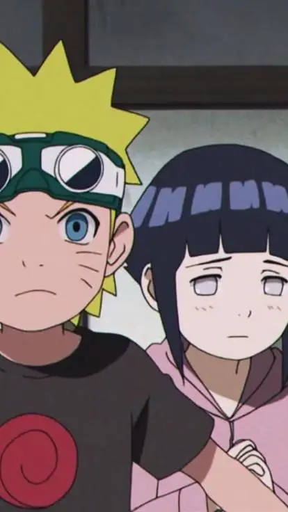 ai character: Hinata and Naruto  background