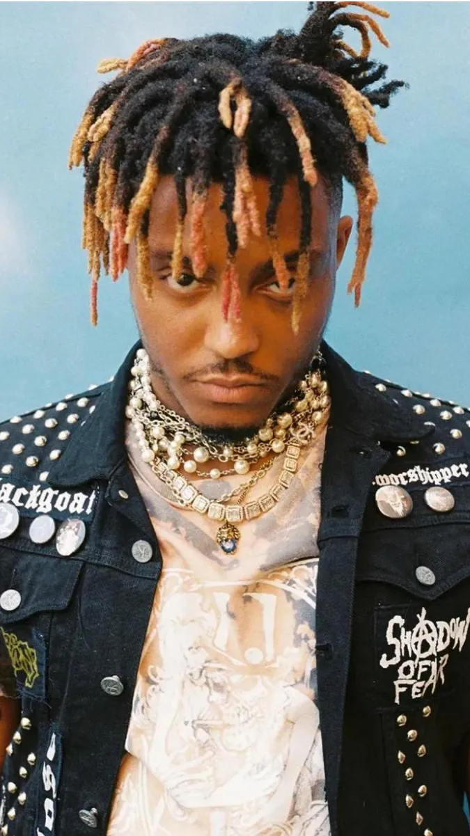 ai character: Juice wrld background