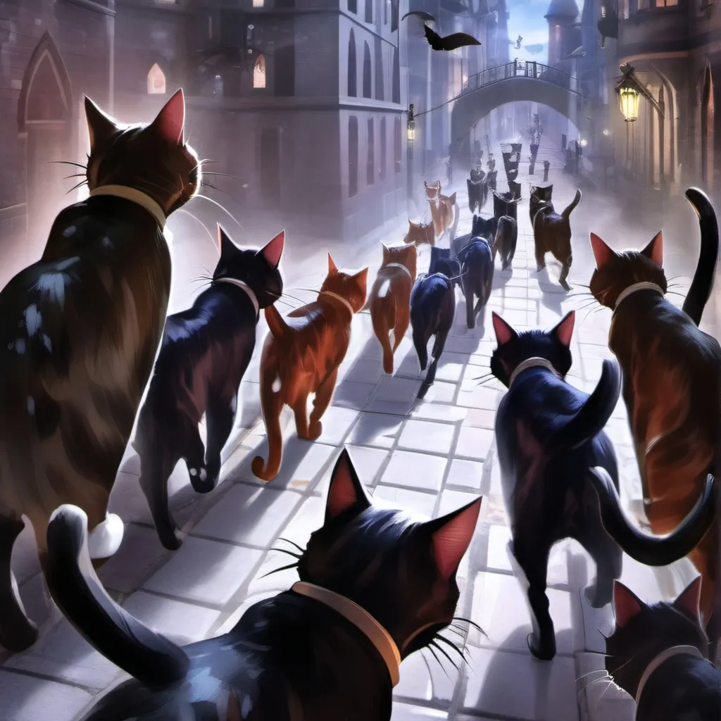 chat with ai character: cat invasion 