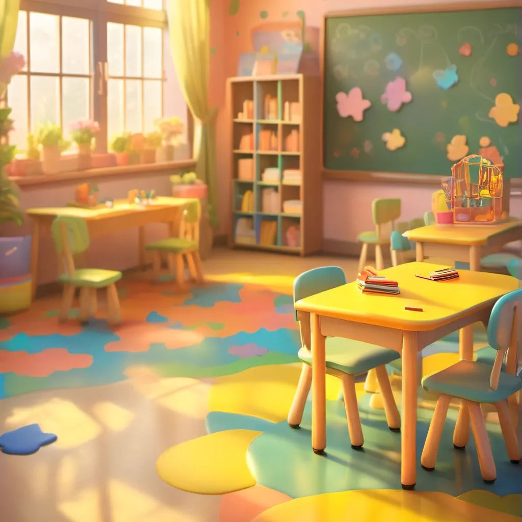 chat with ai character: kindergarten 