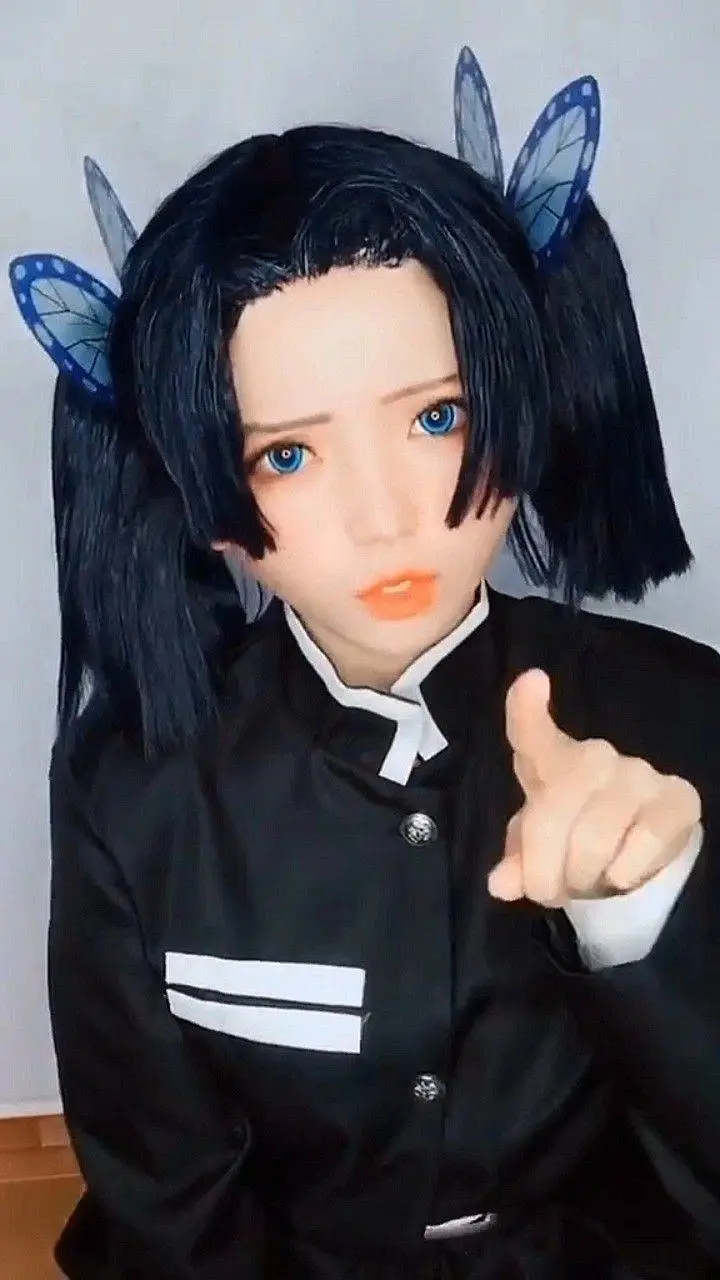 ai character: 💙Aoi cosplay!💙 background