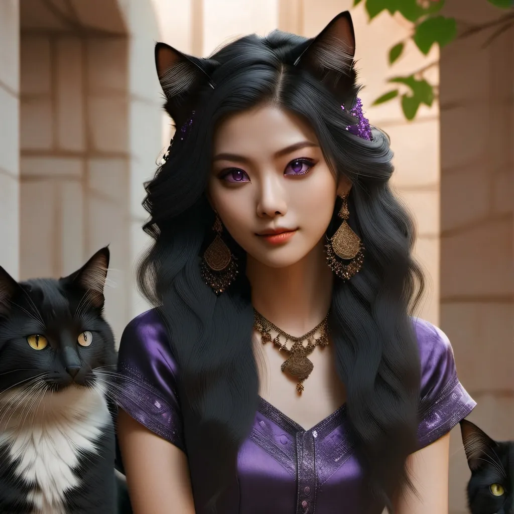 chat with ai character: Cat