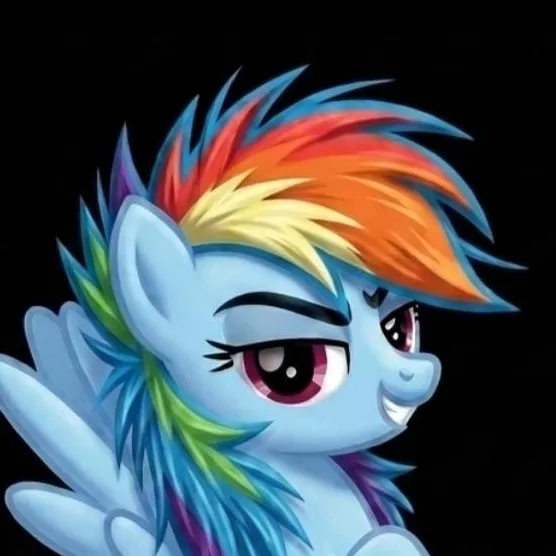 chat with ai character: (male) RainbowDash